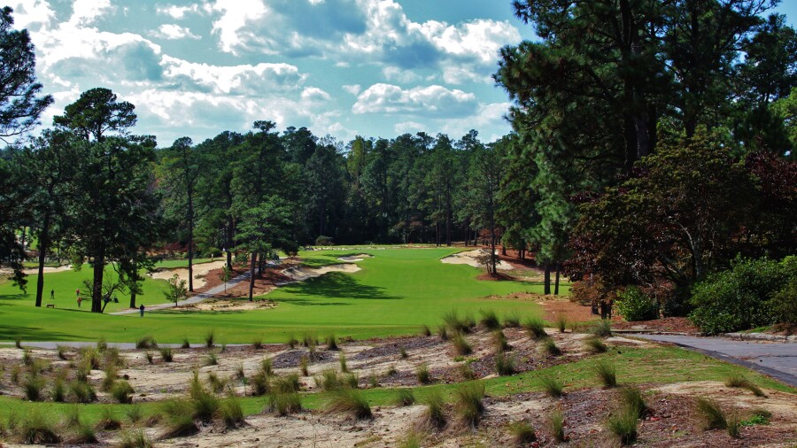 Mid Pines Golf Club - hole 1