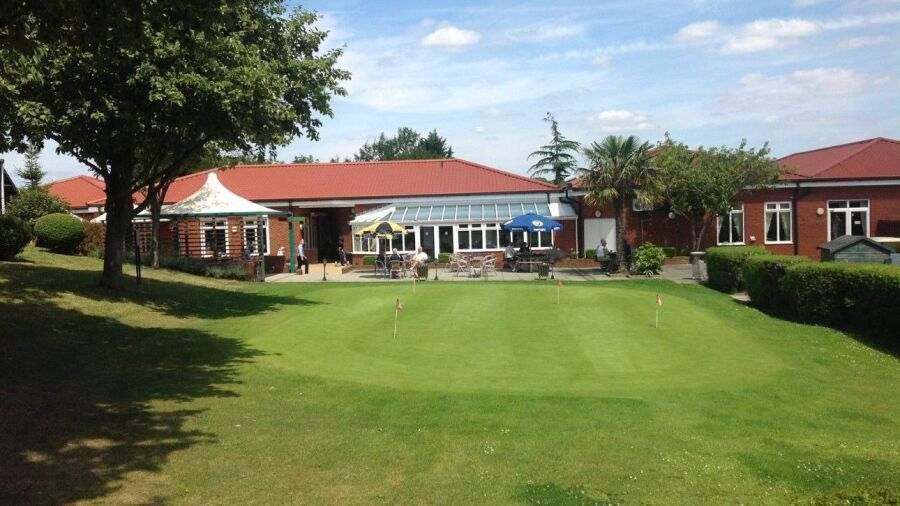 On the putting green