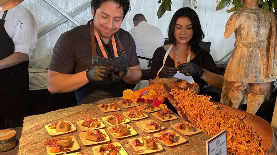 Pebble Beach Food & Wine - bone marrow 