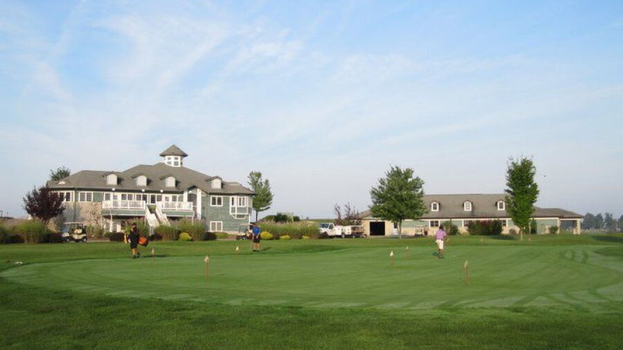 Orchards GC: clubhouse