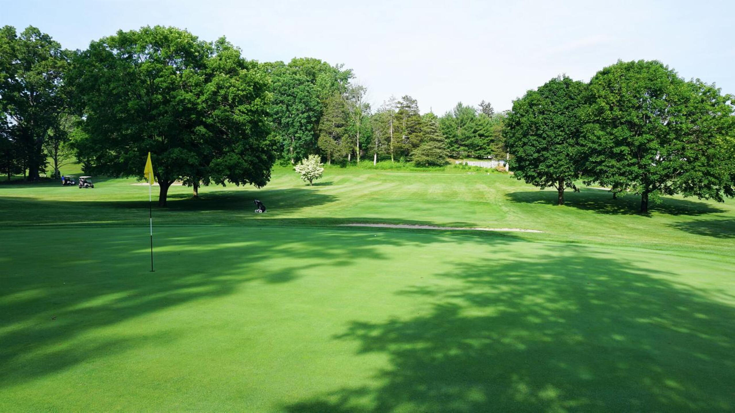 From behind the fifth green in the late afternoon shadows. (Photo submitted by AptlyLinked on 06/06/2021)