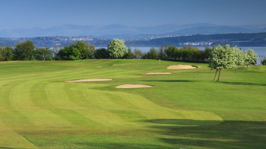 Fairway bunkers at Silverknowes