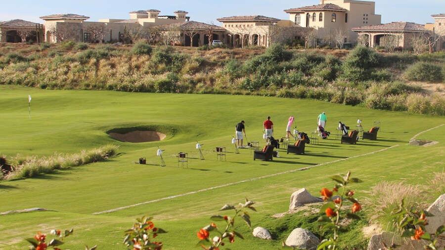 Dunes Course at Diamante Cabo San Lucas - driving range 