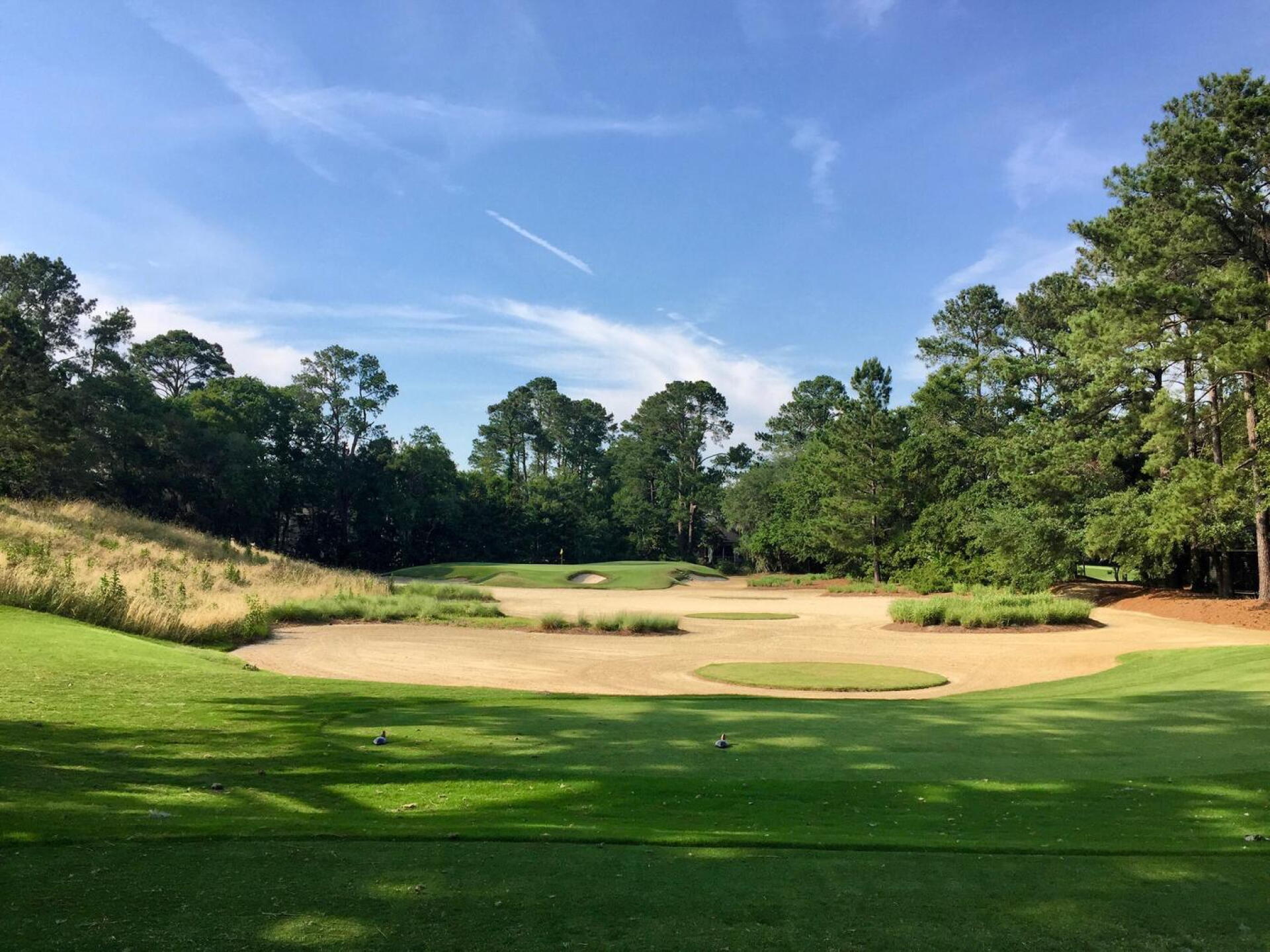 Caledonia's 17th caps a terrific set of par threes. (Photo submitted by TimGavrichGP on 11/08/2017)