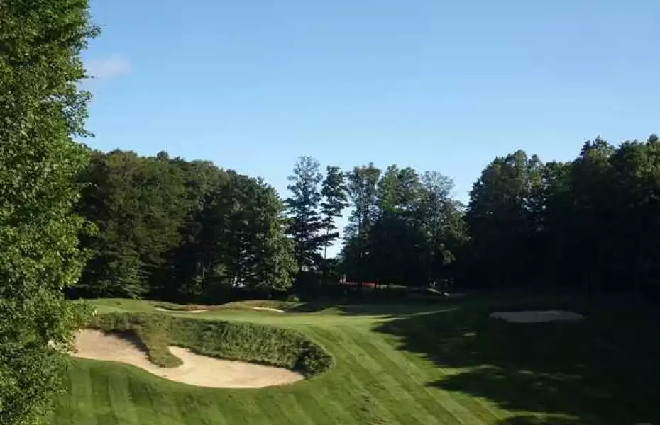 Threetops G.C. at Treetops Resort - hole 2