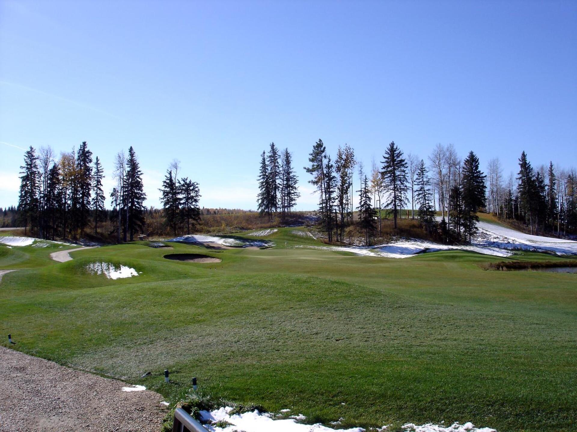 Trestle Creek GR, Jackpine, Hole 1, Par 4, 441 yds (Photo submitted by DYakimec on 10/06/2017)