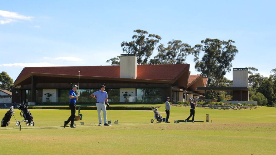 Huntingdale's clubhouse