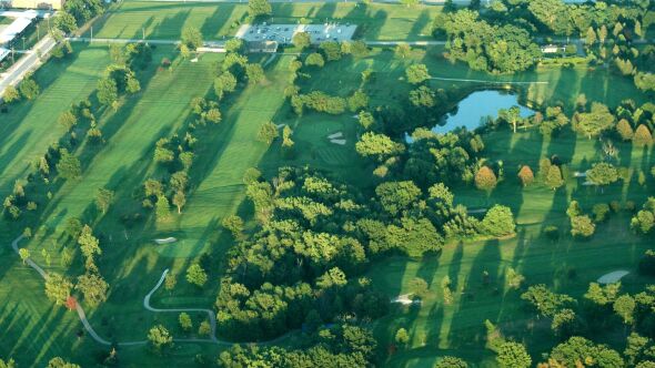 Marysville GC: Aerial view