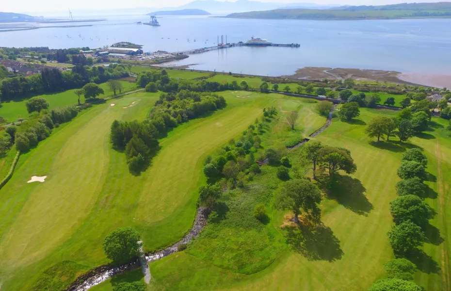 Largs GC: Aerial