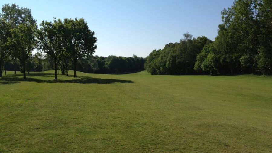 13th fairway at Tinsley GC