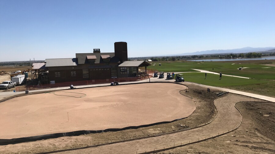 TPC Colorado Clubhouse and putting green
