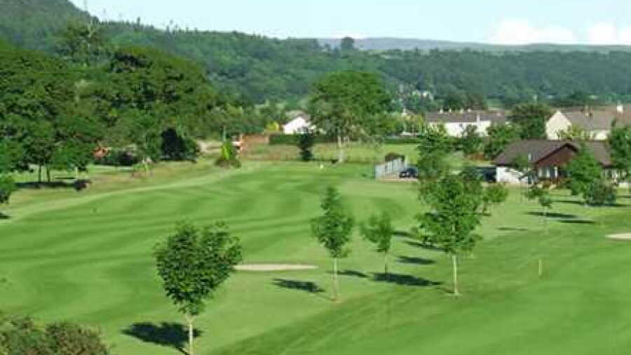 Newton Stewart GC: #1 & clubhouse