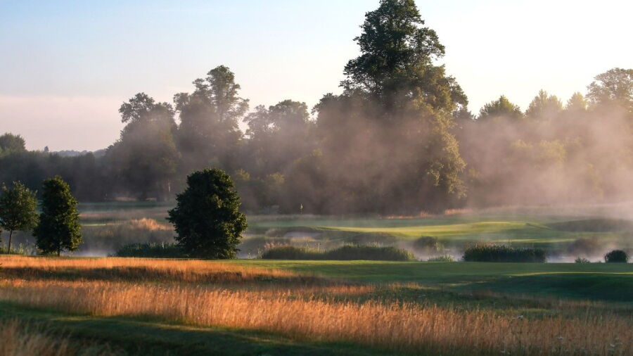 3rd green at The Grove