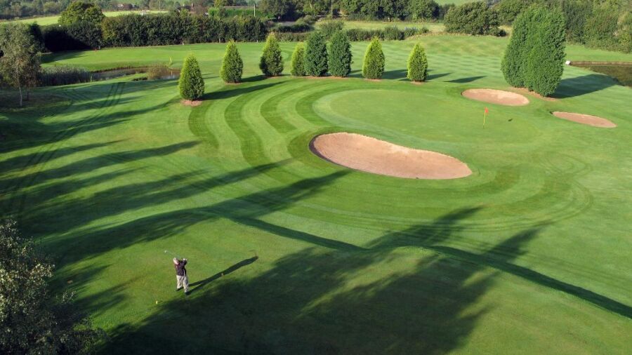Oakridge GC: aerial view