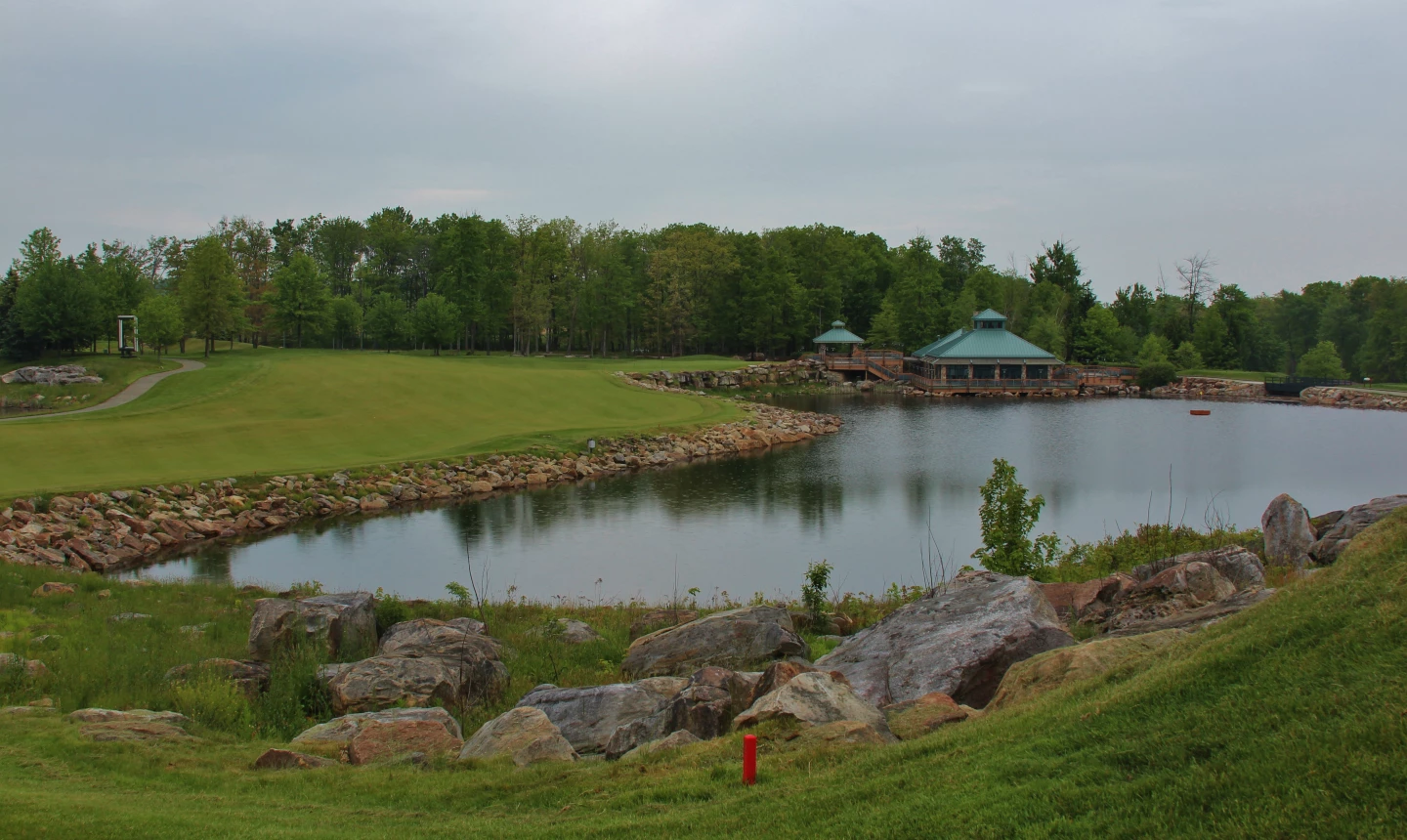 Mystic Rock golf course - Nemacolin Woodlands - hole 11