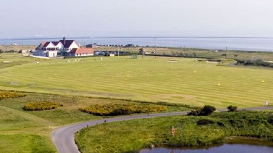 The Royal Dublin: golf practice