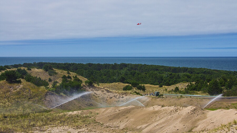 Bandon Dunes Golf Resort - Bandon Trails - irrigation