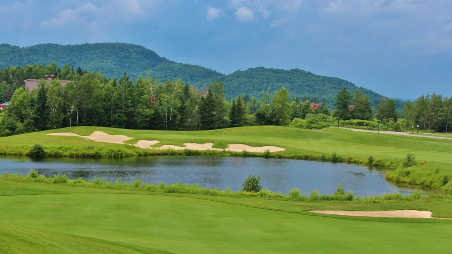 Le Maitre golf course - hole 9