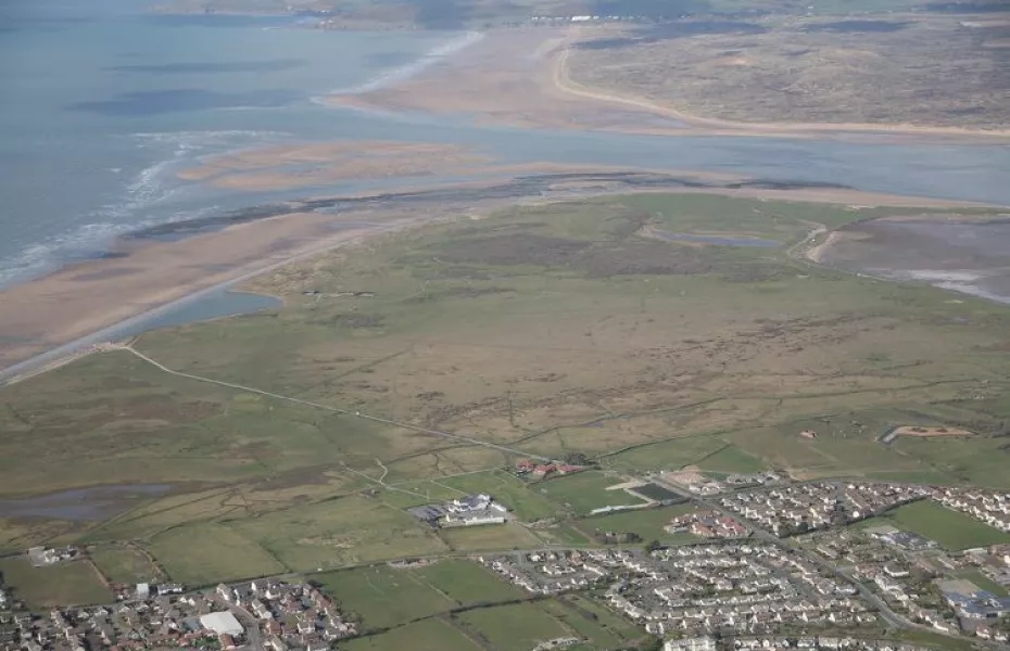 Royal North Devon GC: Aerial view