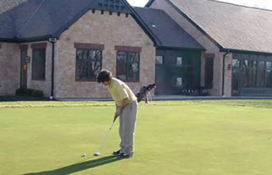 Fairfield Greens GC: Practice area