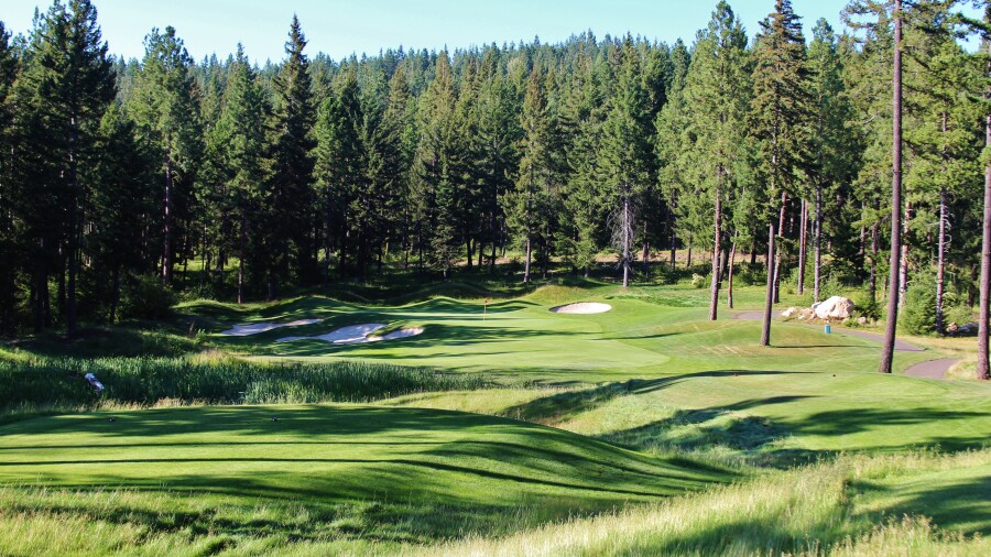 Suncadia Resort - Prospector golf course - hole 12