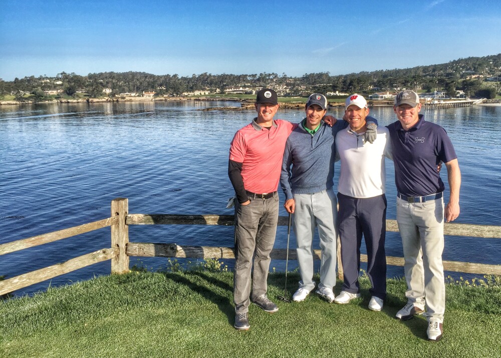 Pebble Beach - 18th tee