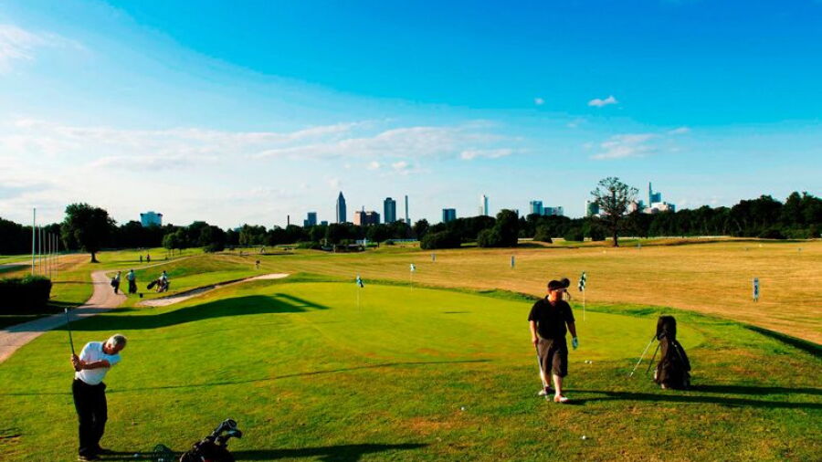 Golf Racetrack Frankfurt Niederrad: Practice area