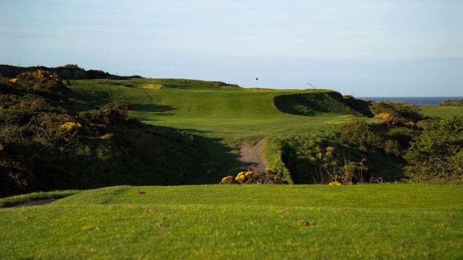 2nd hole at Holyhead