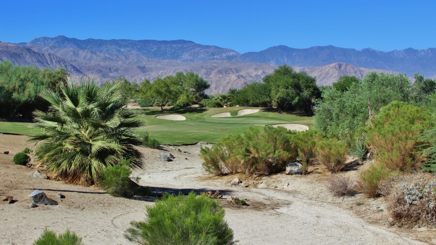 Desert Willow Golf Resort - Mountain View Course - hole 8