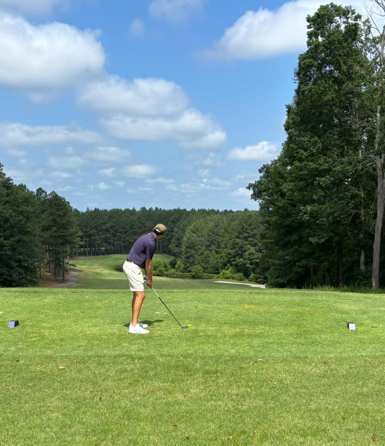 Teeing off on Hole 1 (Photo submitted by u000002105854 on 07/02/2025)