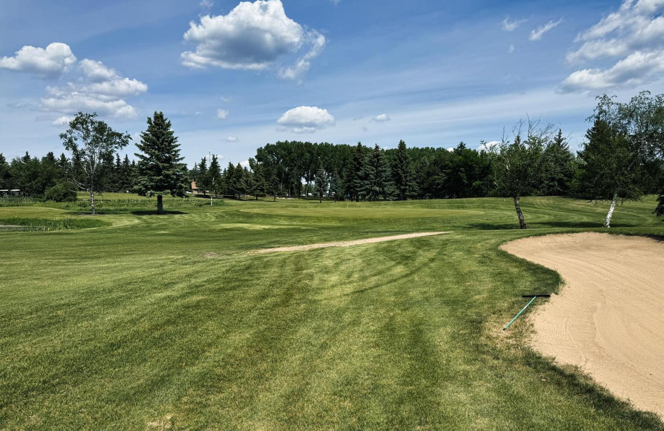Silver Creek GC, (South) Hole 2, Par 4, 302 yds, 90 yds out (Photo submitted by DYakimec on 07/14/2026)