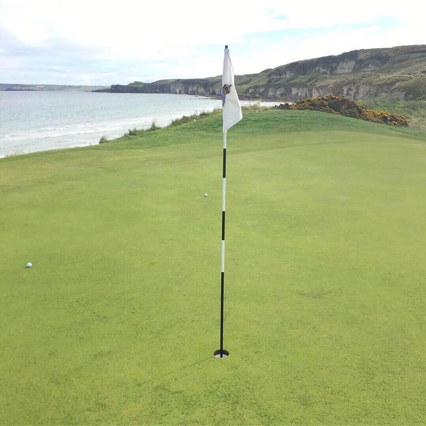 Fifth green at Portrush (Photo submitted by NickMentaGC on 05/13/2019)