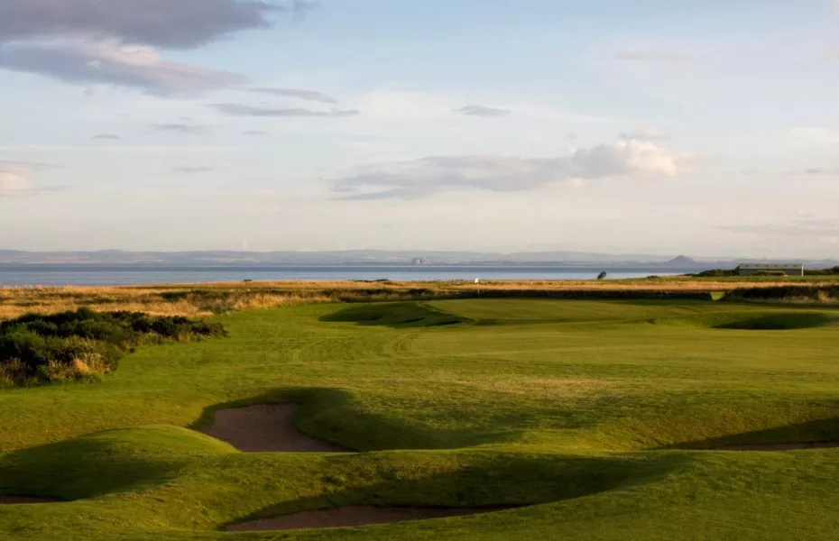 The 16th hole on the Craighead Links