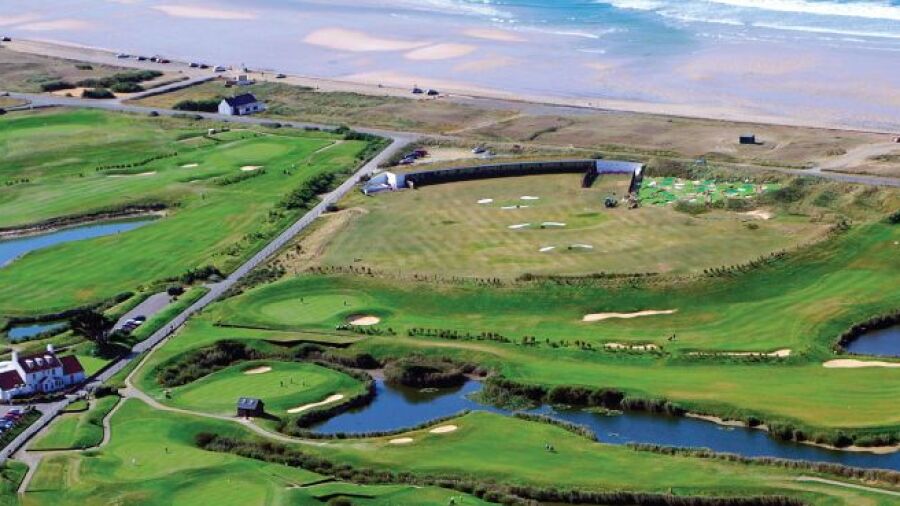 Les Mielles GCC: Aerial view