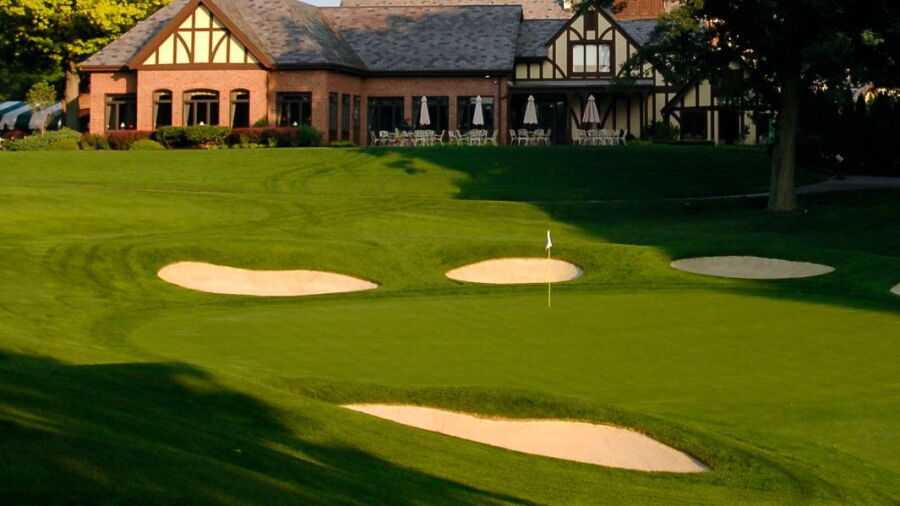 Oak Hill CC: Clubhouse