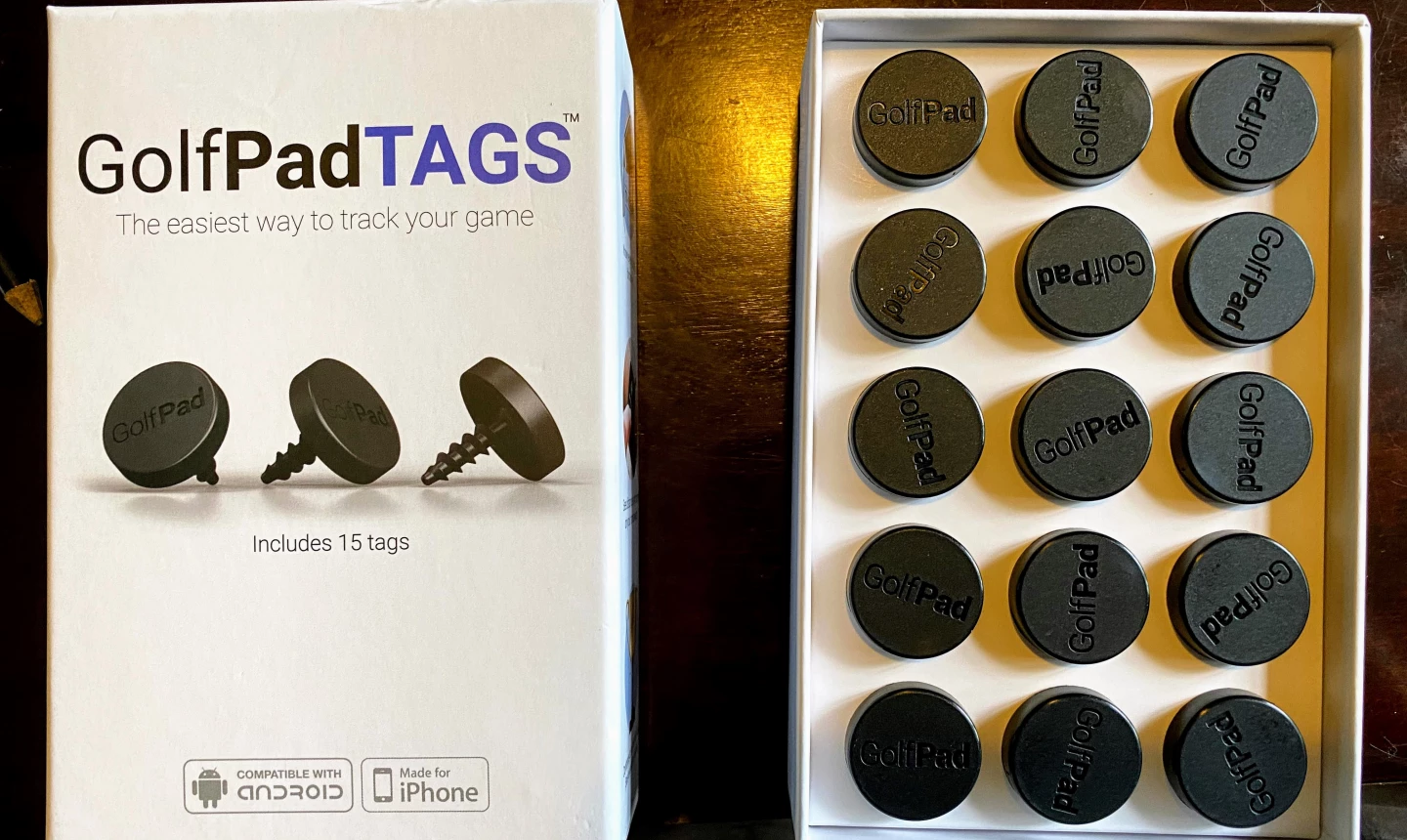 GolfPad Tags GPS