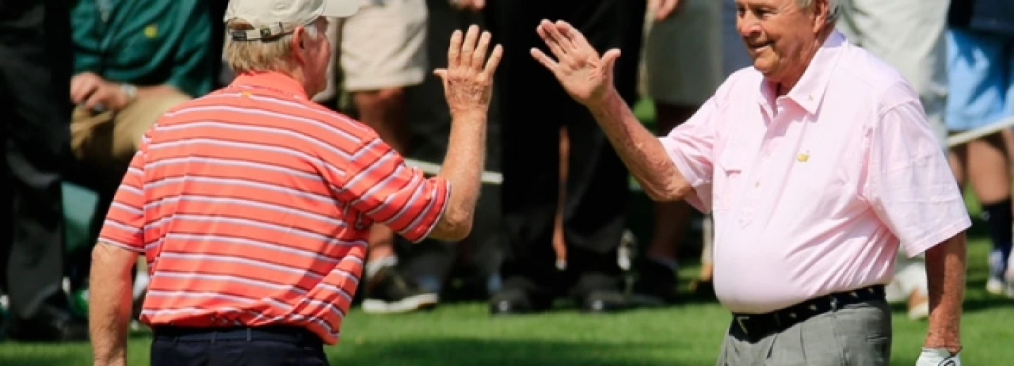 Masters Par 3 Contest - Jack Nicklaus - Arnold Palmer