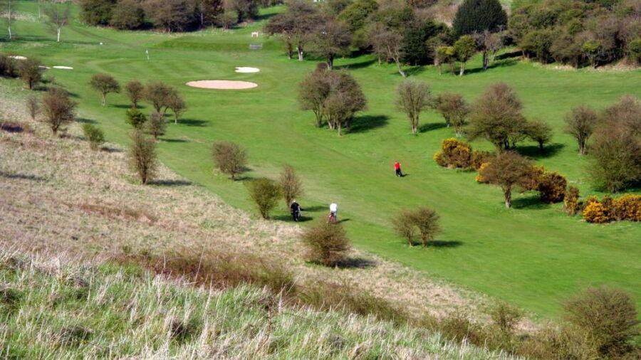 8th hole at Brighton and Hove