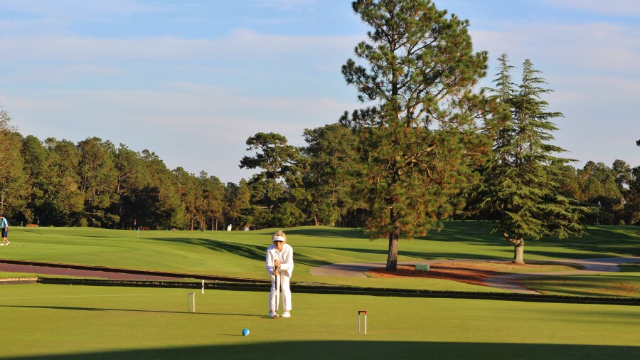 Pinehurst Resort & Country Club - croquet 