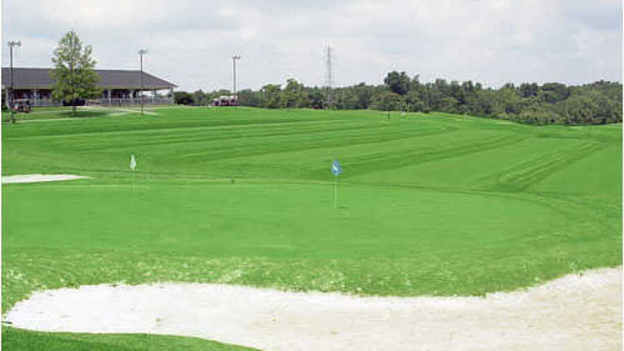Hidden Creek GC: Practice area