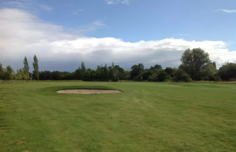 2nd green at South Cerney