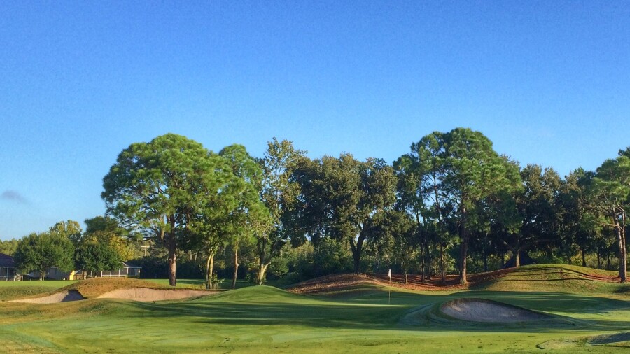 TPC Tampa Bay golf course - fifth green