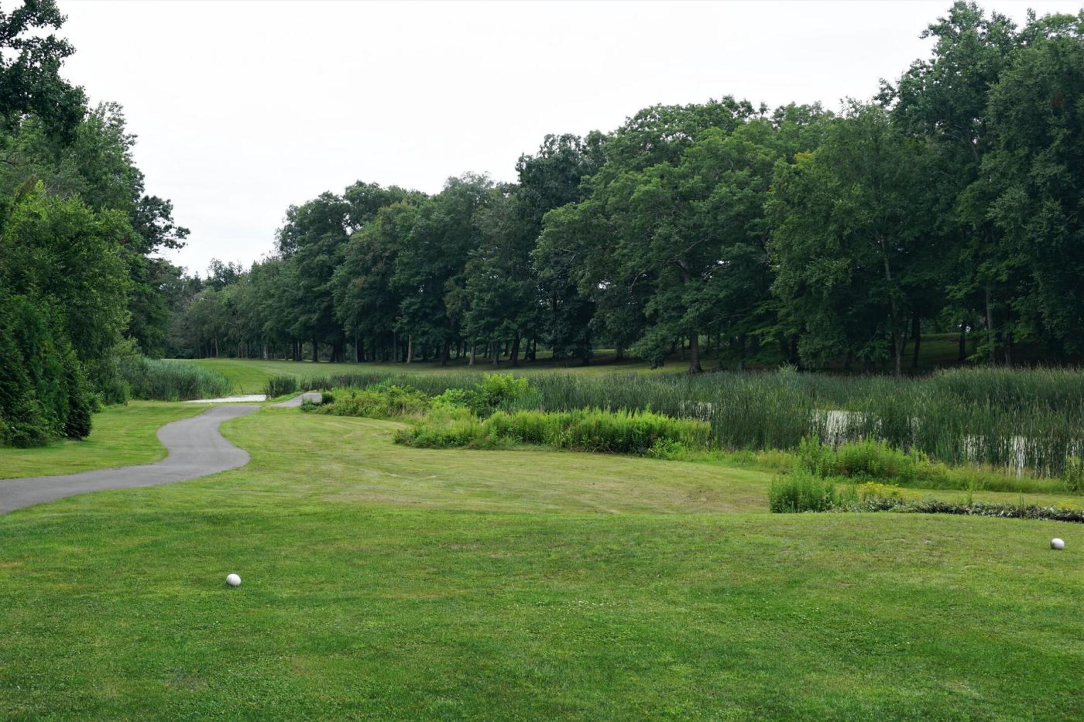 16th: Superb hole: par-5 of 498. Plays over the marsh, then uphill to a well-contoured green. Hard to hit in two. (Photo submitted by AptlyLinked on 08/04/2021)