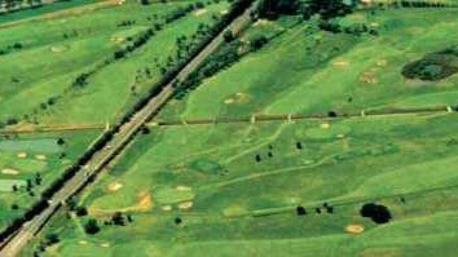 Royal Durban GC: Aerial view