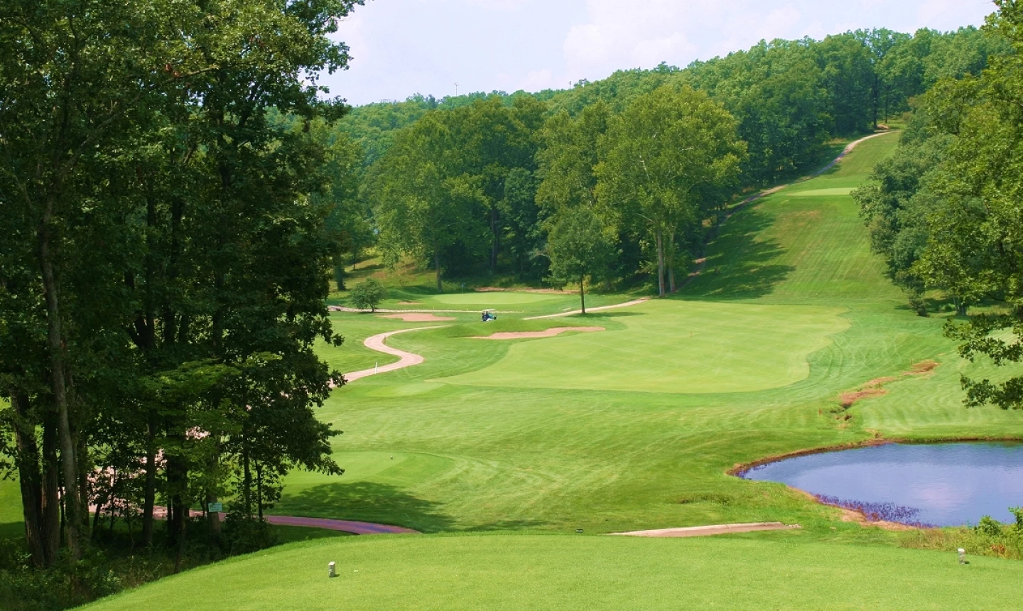 Bear Creek Valley G.C. - hole 15 tee