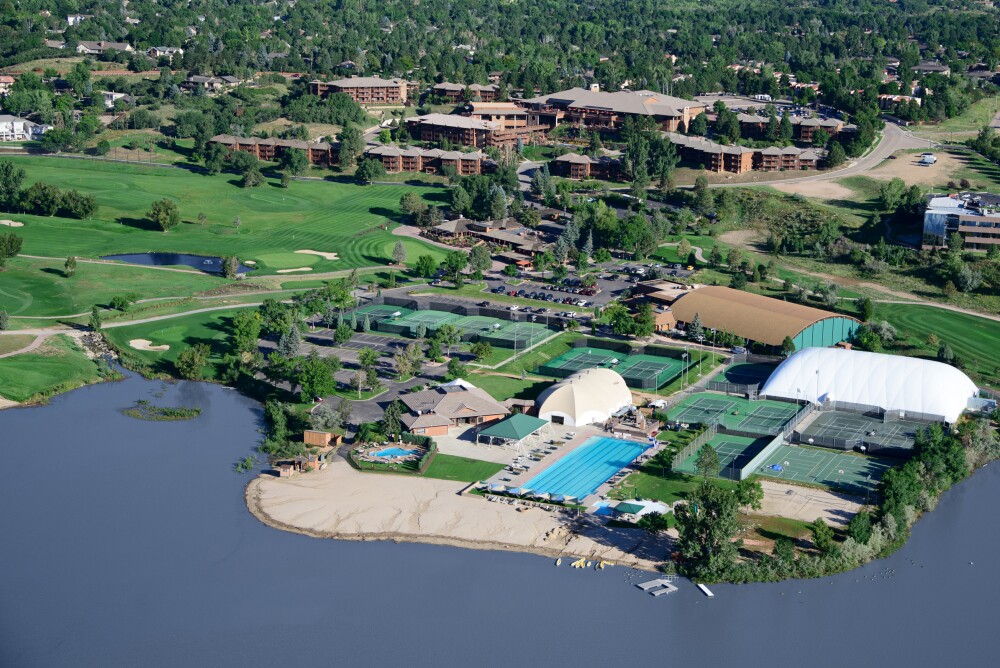Cheyenne Mountain Resort and Country Club - aerial view 