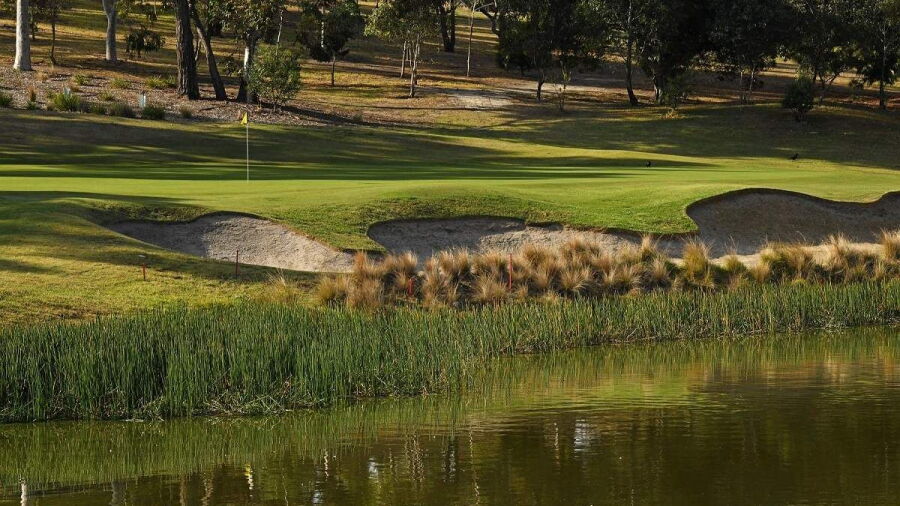 Heidelberg's 17th green
