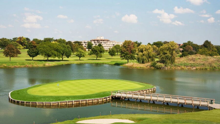  	Blackhawk Trace Golf Club at Indian Lakes Resort - Island Course