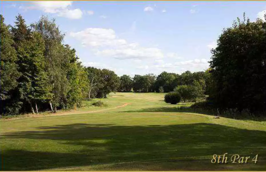 8th fairway at Chobham