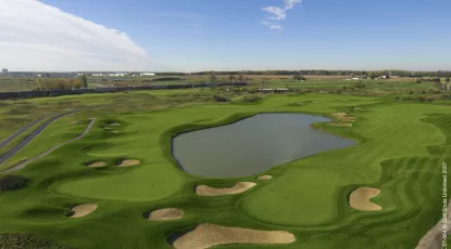 Prairie Landing - holes 9 and 18